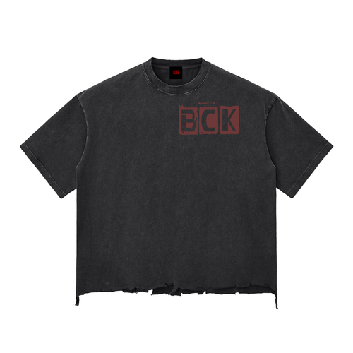 BCK  Raw-Hem Boxy T-shirt