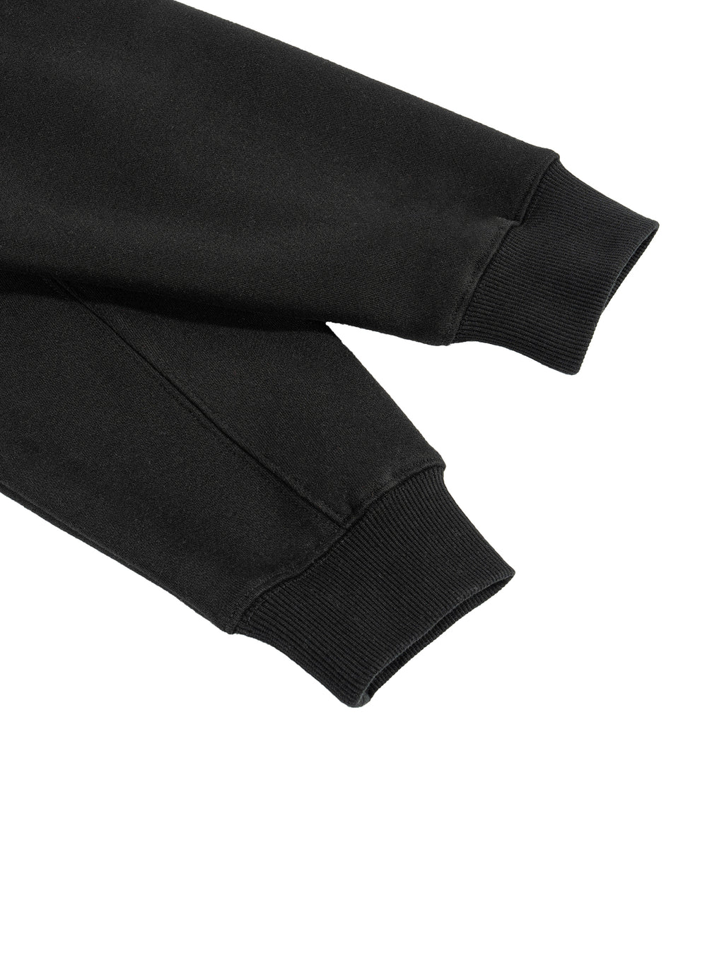BCK  Fleece Zip-Up Boxy Hoodie