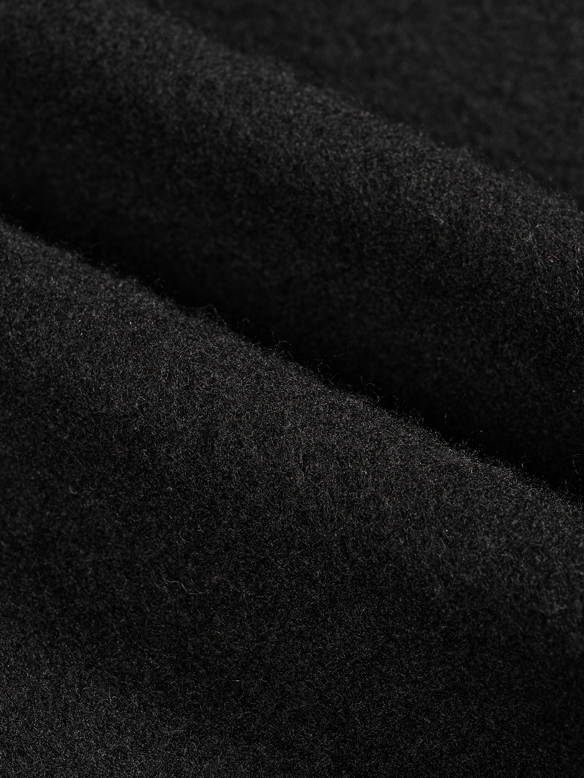BCK  Fleece Zip-Up Boxy Hoodie